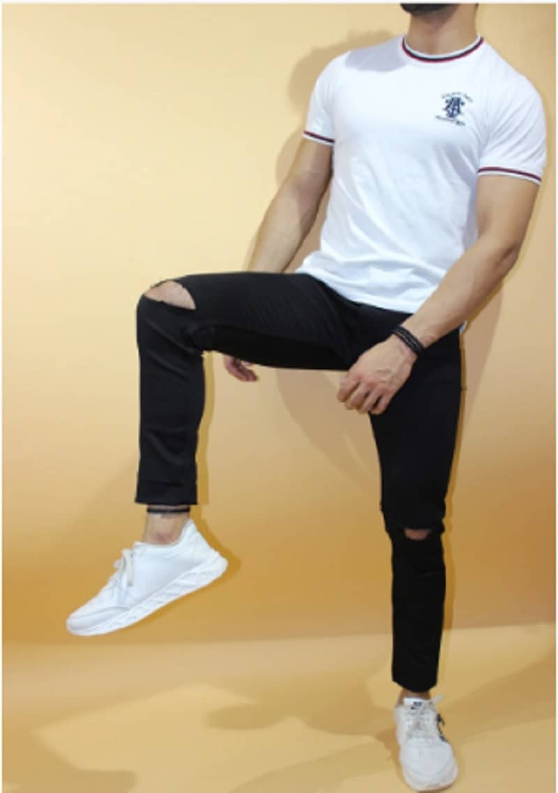 POKHINDA Skinny Fit Basic Men's Jeans - Black ( Pack of 1 ) - Jeans | Buy online on ZillyBuy