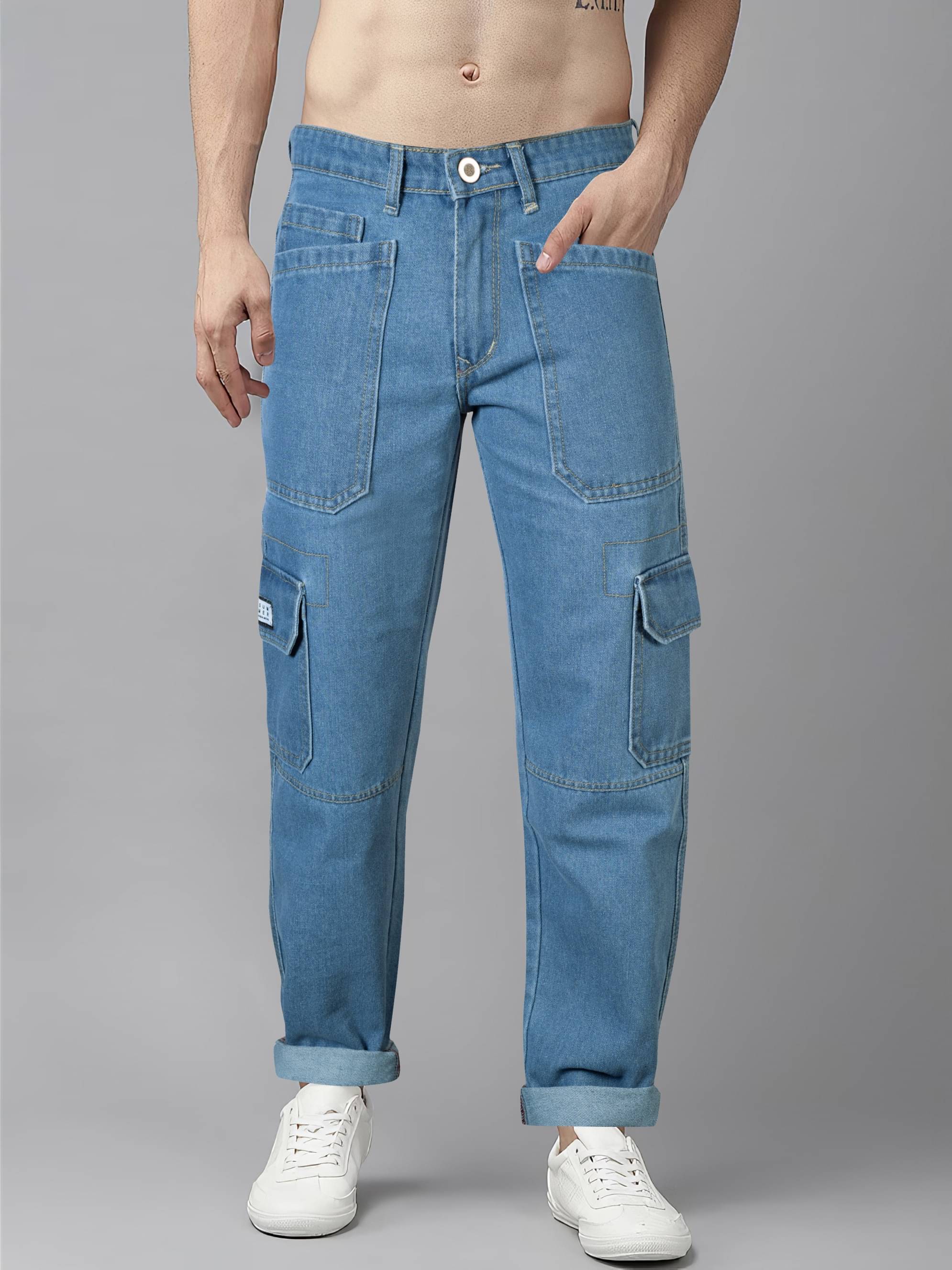 RIG BONE Basic Men's Jeans - Light Blue ( Pack of 1 ) RIG BONE Basic Men's Jeans - Light Blue ( Pack of 1 )