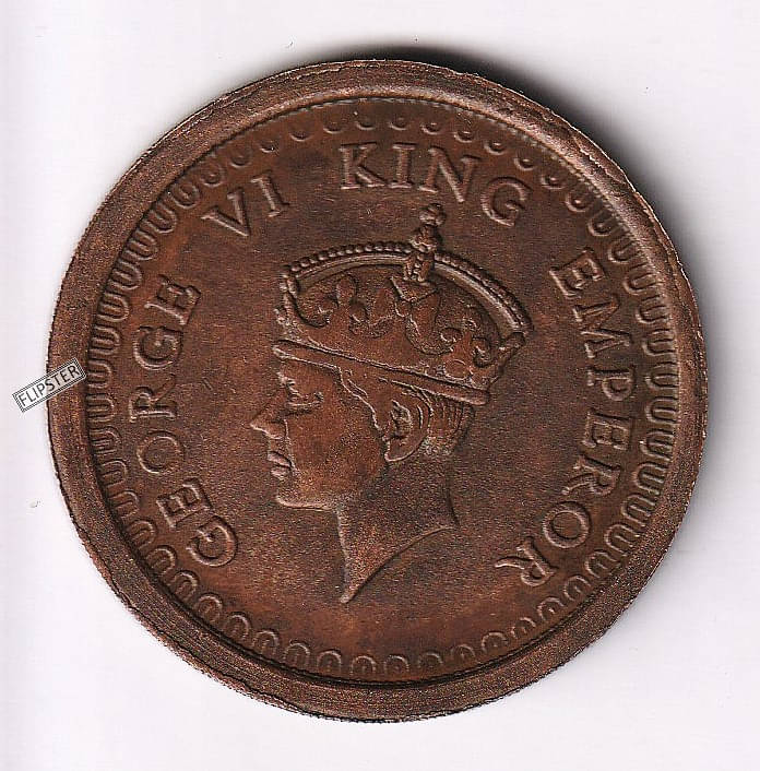 Rare 50 Grams 1 Anna 1818 King George 6th - East India Company old Copper Coin     			Rare 50 Grams 1 Anna 1818 King George 6th - East India Company old Copper Coin