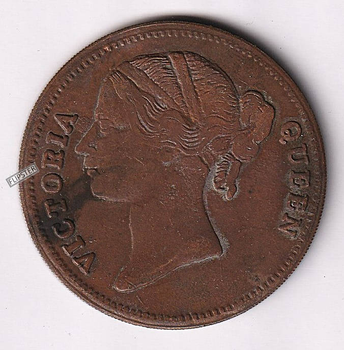 Rare 50 Grams 1 Anna 1818 Victoria - East India Company old Copper Coin Rare 50 Grams 1 Anna 1818 Victoria - East India Company old Copper Coin