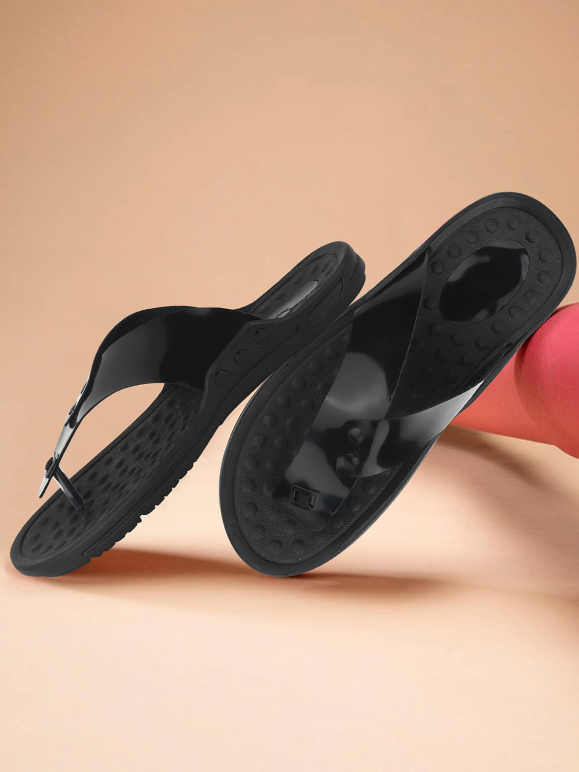     			Secritas - Black Men's Sandals