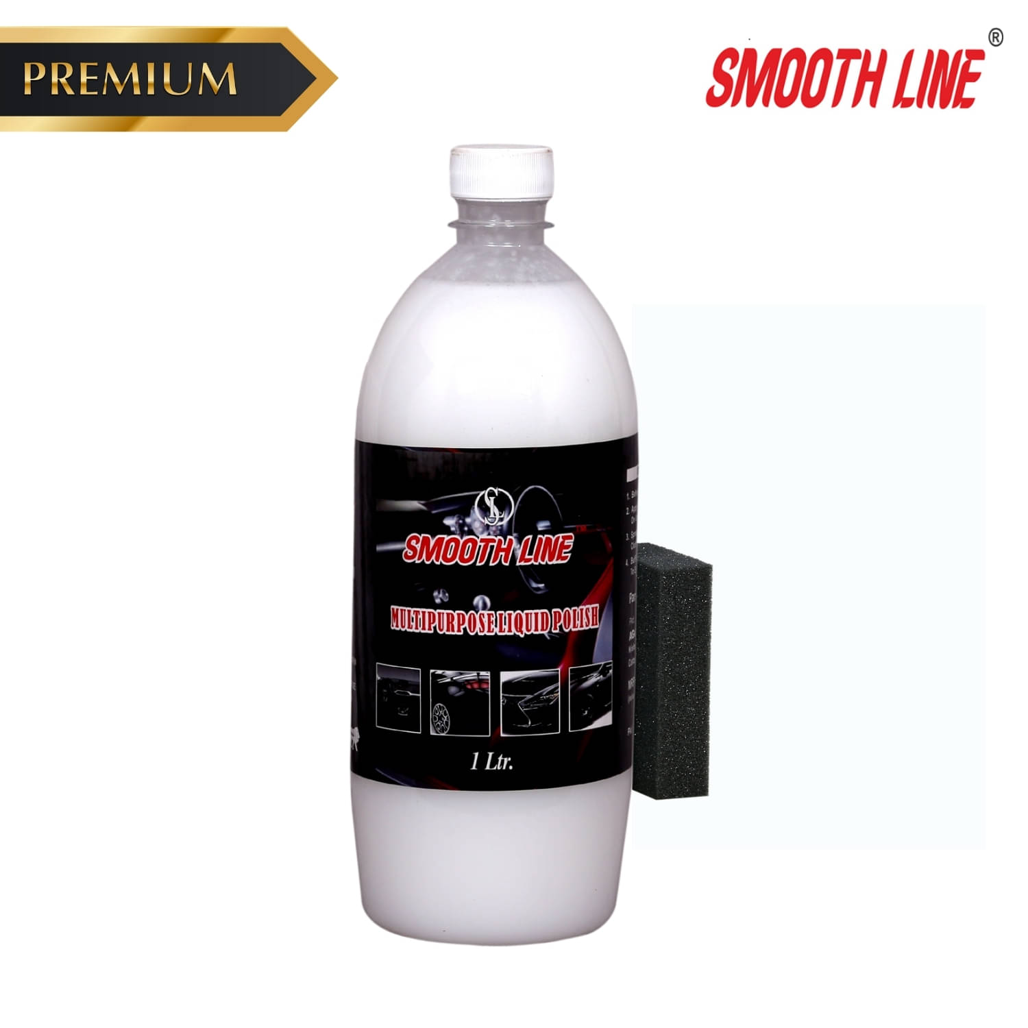    			Smooth line - White Wax For All Cars ( Pack of 1 )