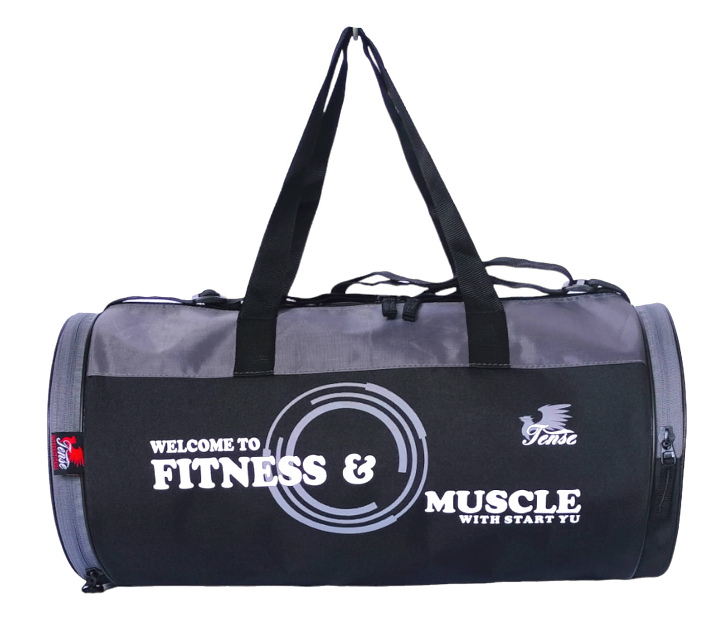     			Tense Polyester Grey 25 Ltrs Gym Bag