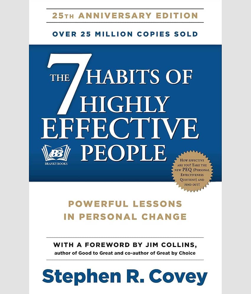 The 7 Habits of Highly Effective People" - Self Help Book for, Teens, and Young Adults in English Paperback - Stationery | Buy online on ZillyBuy