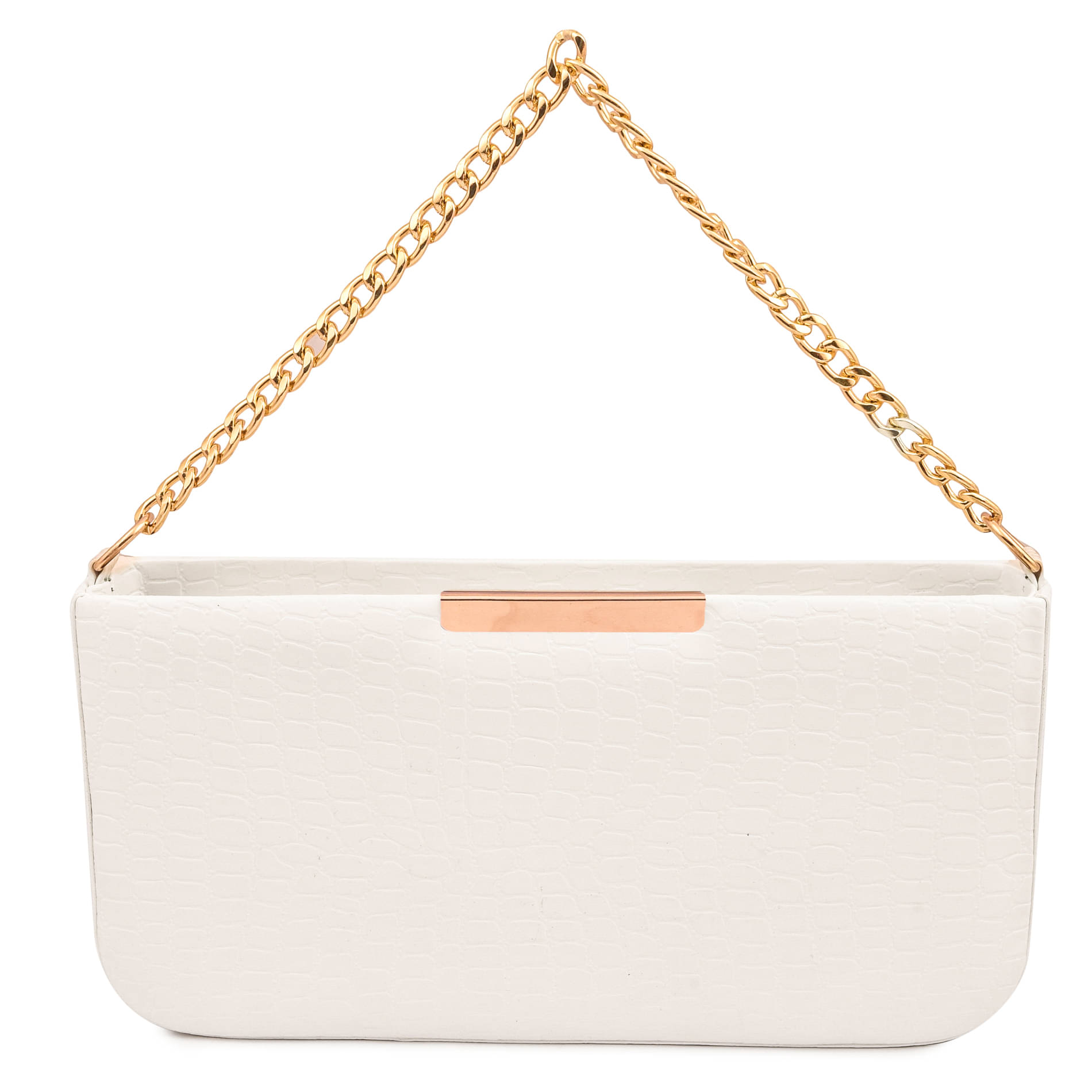    			Tyesco Sling Bag PU Set of 1 ( White )