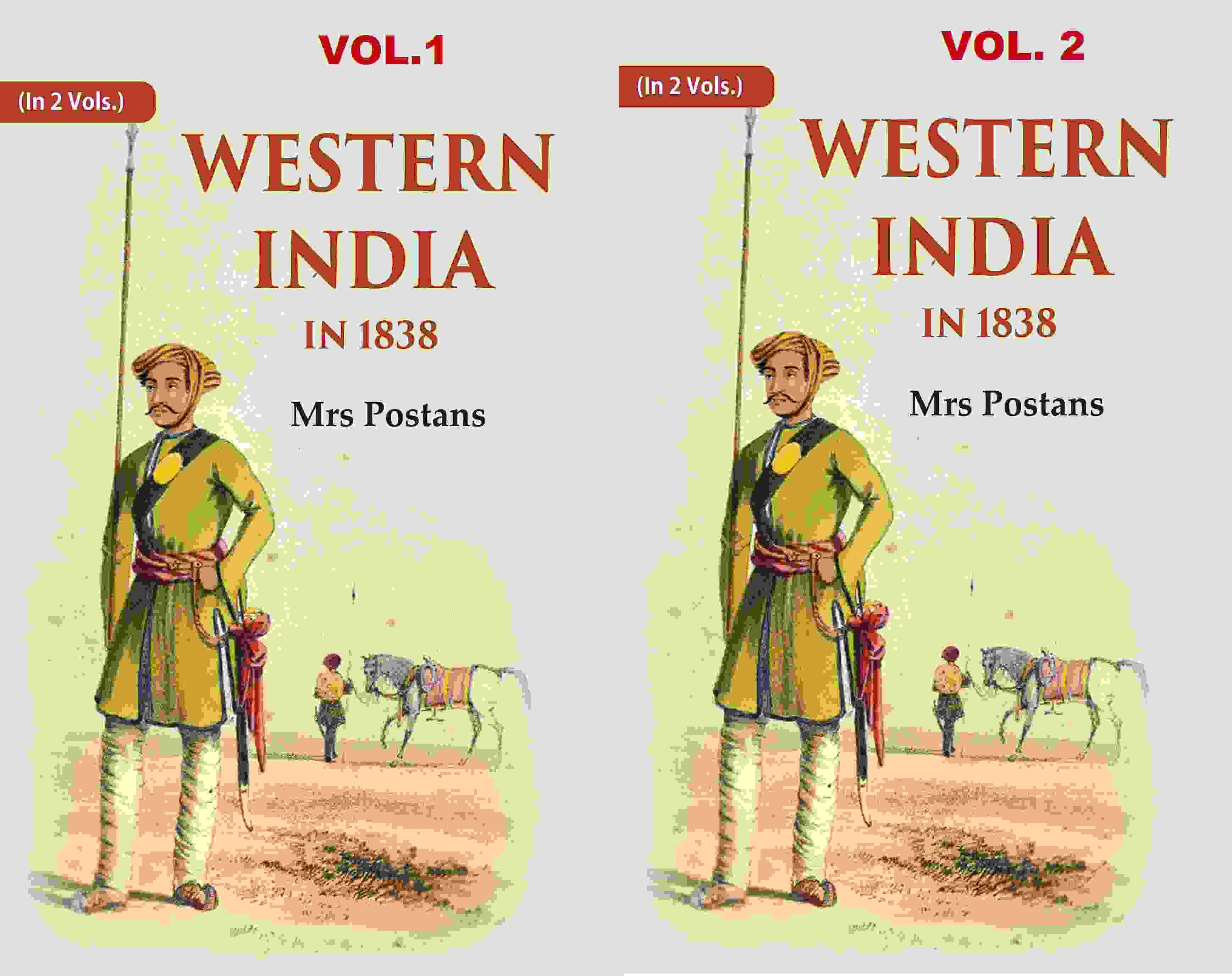     			Western India in 1838 2 Vols. Set