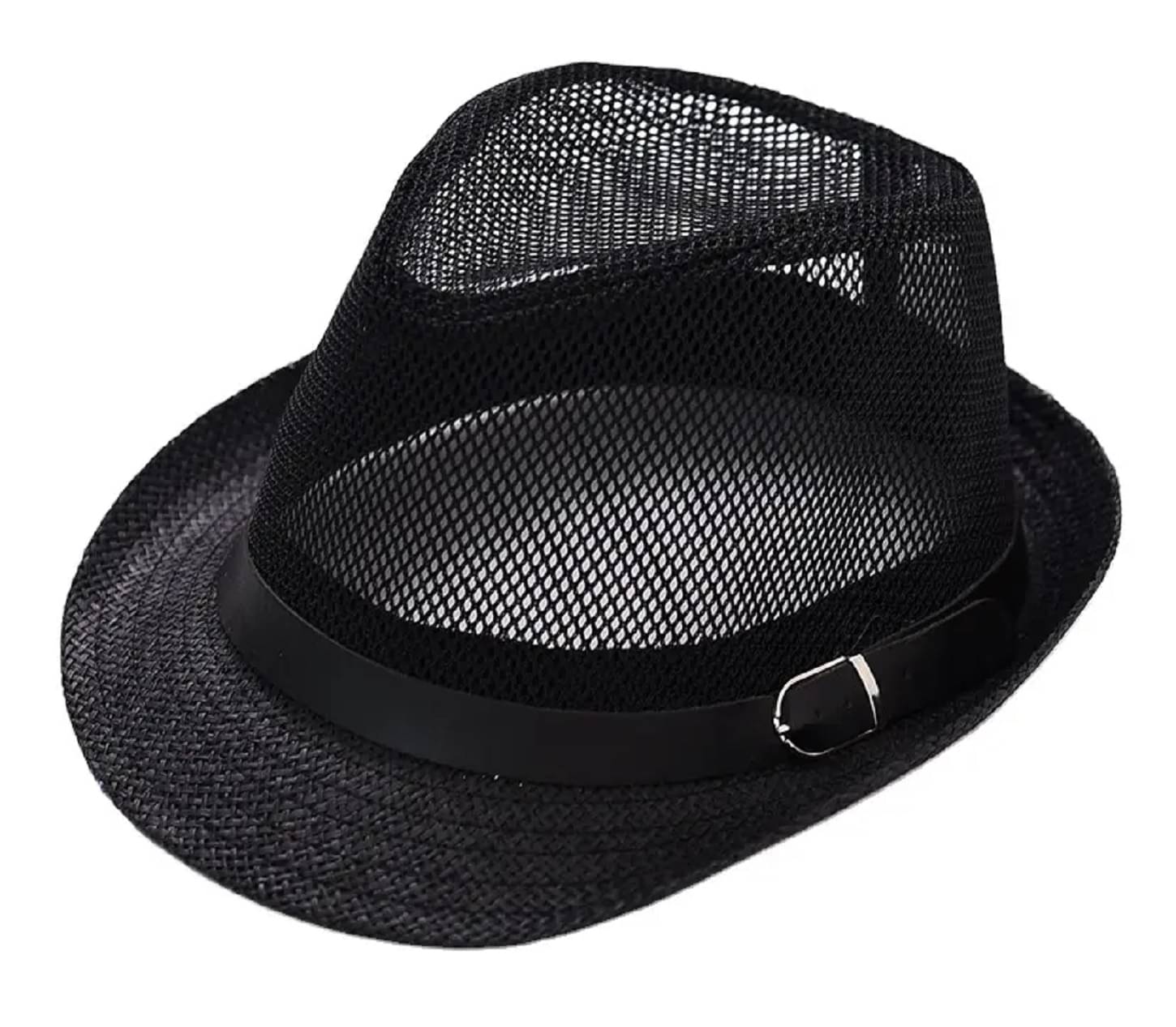     			Zacharias Pack of 1 Polyester Blend Men's Hat ( Black )