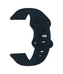 ACM Watch Strap Silicone Belt 22mm compatible with Vibez By Lifelong Trooper Smartwatch Sports Dual Closure Band Blue