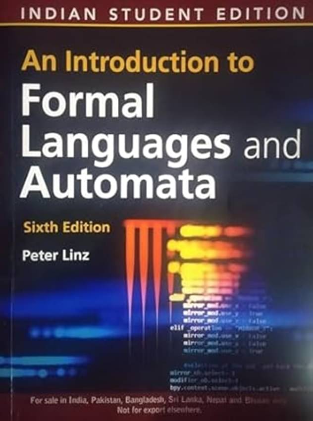 An Introduction to Formal Languages and Automata, 6/e (English, Paperback, Peter) An Introduction to Formal Languages and Automata, 6/e (English, Paperback, Peter)