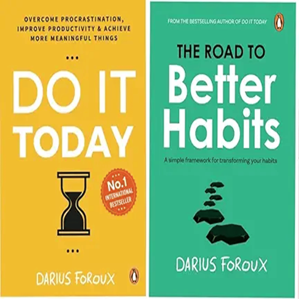 BOTTESH Better Habits & Do It Today 2 Book Combo on Productivity and Self Improvement BOTTESH Better Habits & Do It Today 2 Book Combo on Productivity and Self Improvement