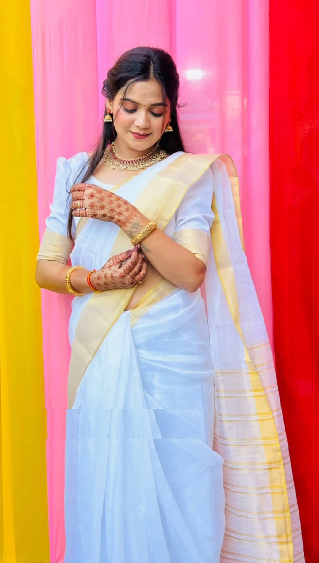 A TO Z CART Chanderi Woven Saree With Unstitched Blouse Piece ( White ) A TO Z CART Chanderi Woven Saree With Unstitched Blouse Piece ( White )
