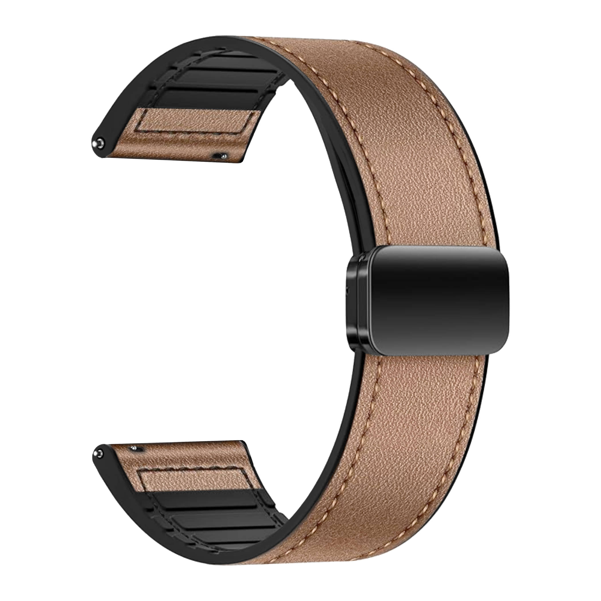 ACM Watch Strap Leather Magnetic Silicone 22mm compatible with Fire-Boltt Ace Phoenix Amoled Ultra Bsw146 Smartwatch Belt Luxury Band Gold ACM Watch Strap Leather Magnetic Silicone 22mm compatible with Fire-Boltt Ace Phoenix Amoled Ultra Bsw146 Smartwatch Belt Luxury Band Gold