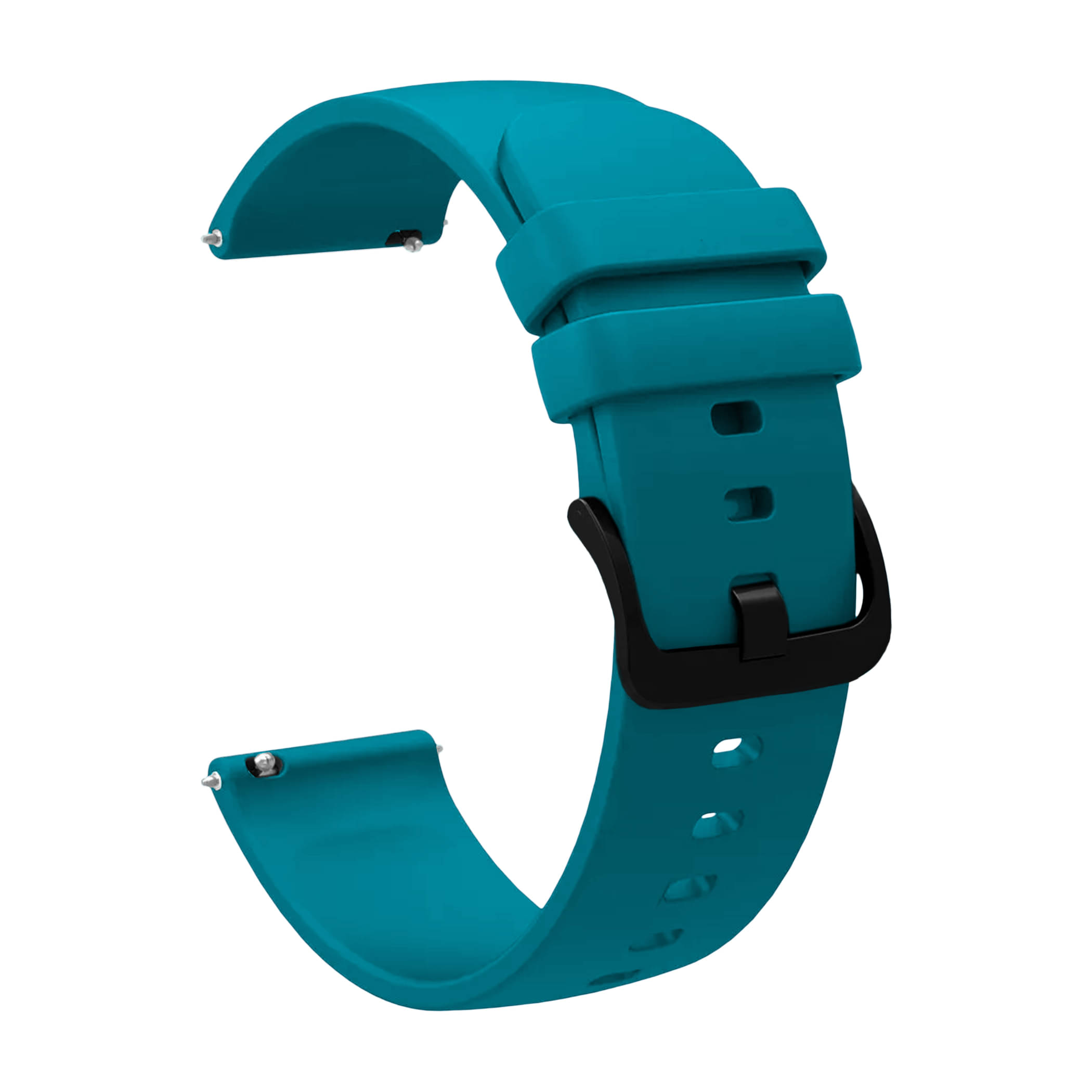     			ACM Watch Strap Silicone Belt 22mm compatible with Ciberer Btalk2 Smartwatch Hook Band Turquoise