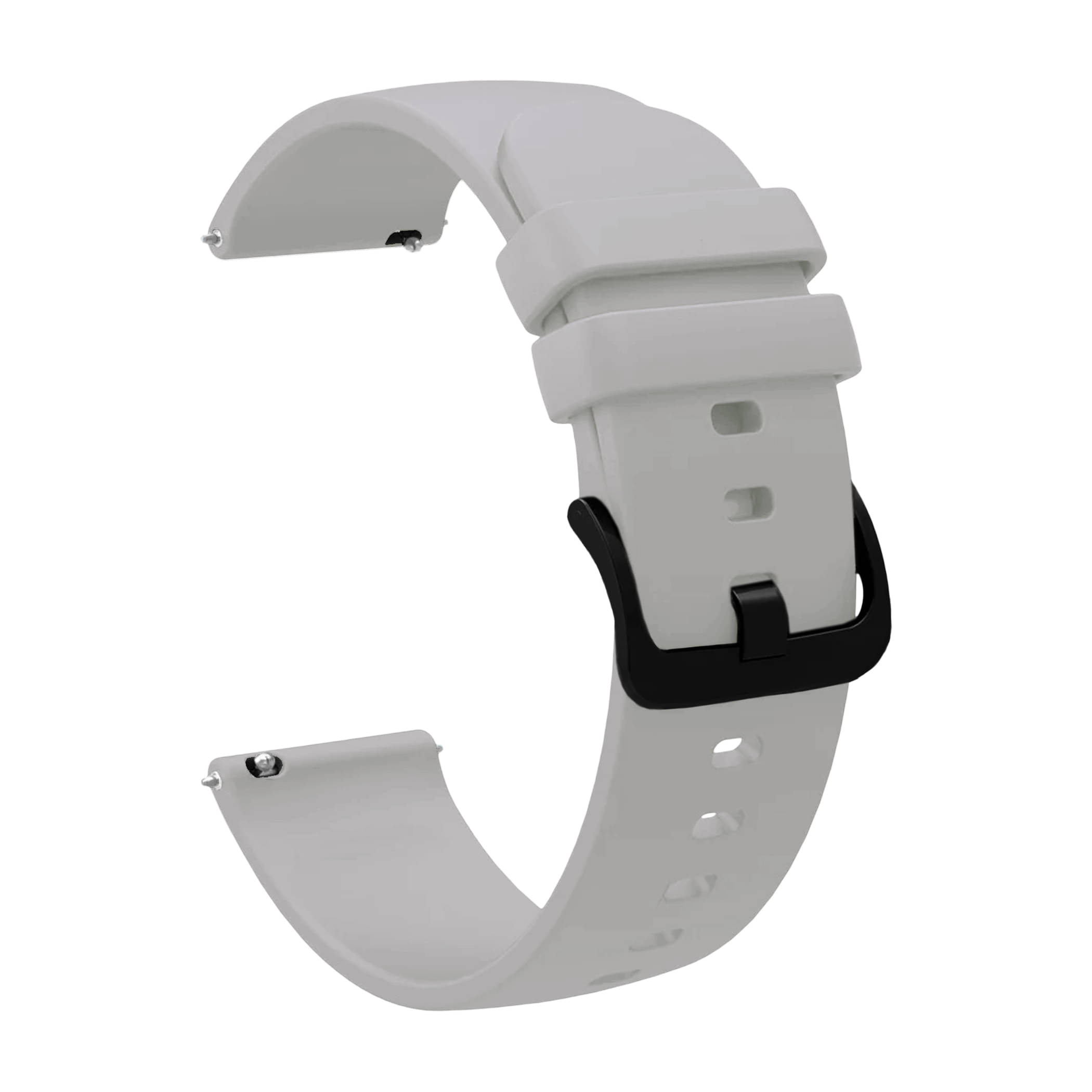     			ACM Watch Strap Silicone Belt 22mm compatible with Wings Urbana Smartwatch Hook Band Grey