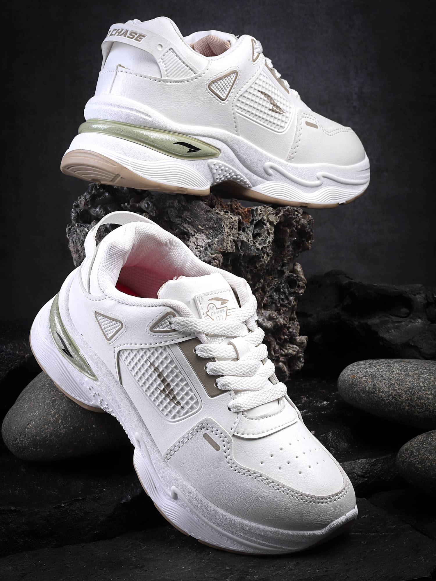     			ASIAN Beige Women's Sneakers