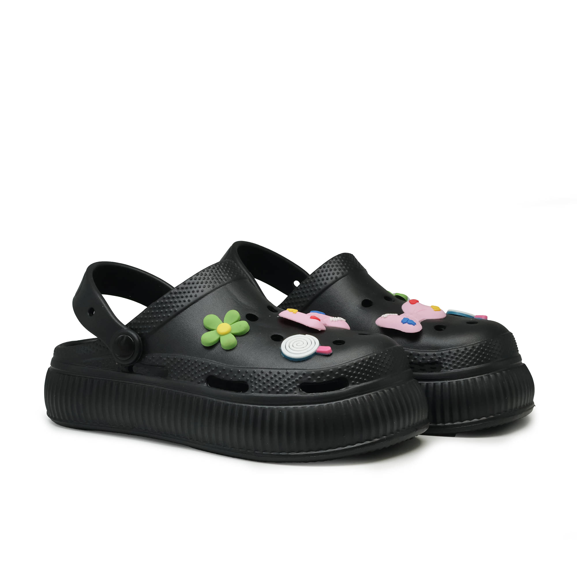     			ASIAN Black Women's Clogs