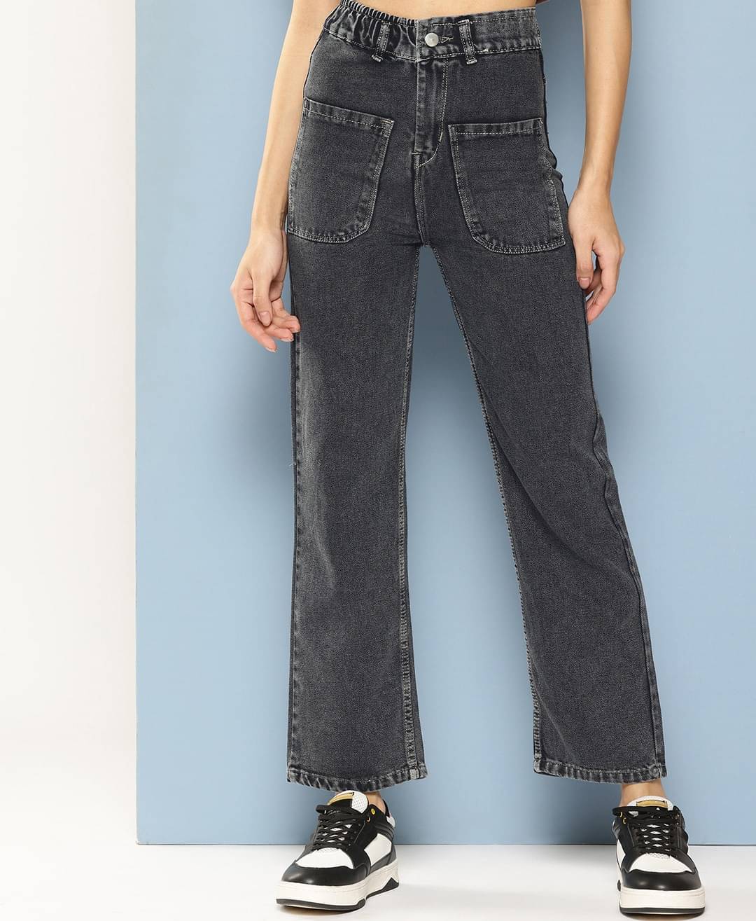     			Aarika Girls Denim Jeans ( Pack of 1 , Black )