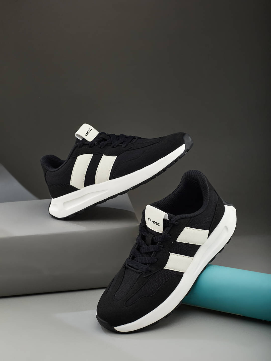    			Campus Black Women's Sneakers