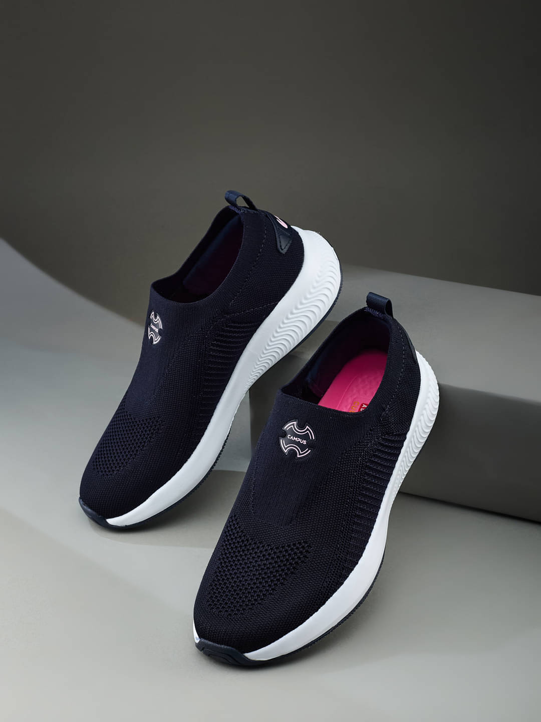     			Campus Navy Blue Women's Slip On