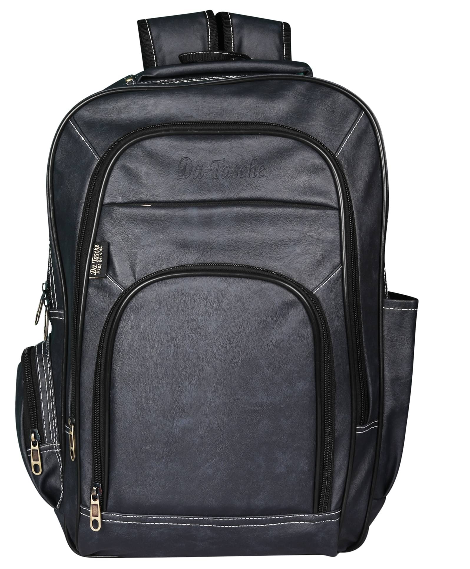     			Da Tasche 25 Ltrs Grey Faux Leather College Bag