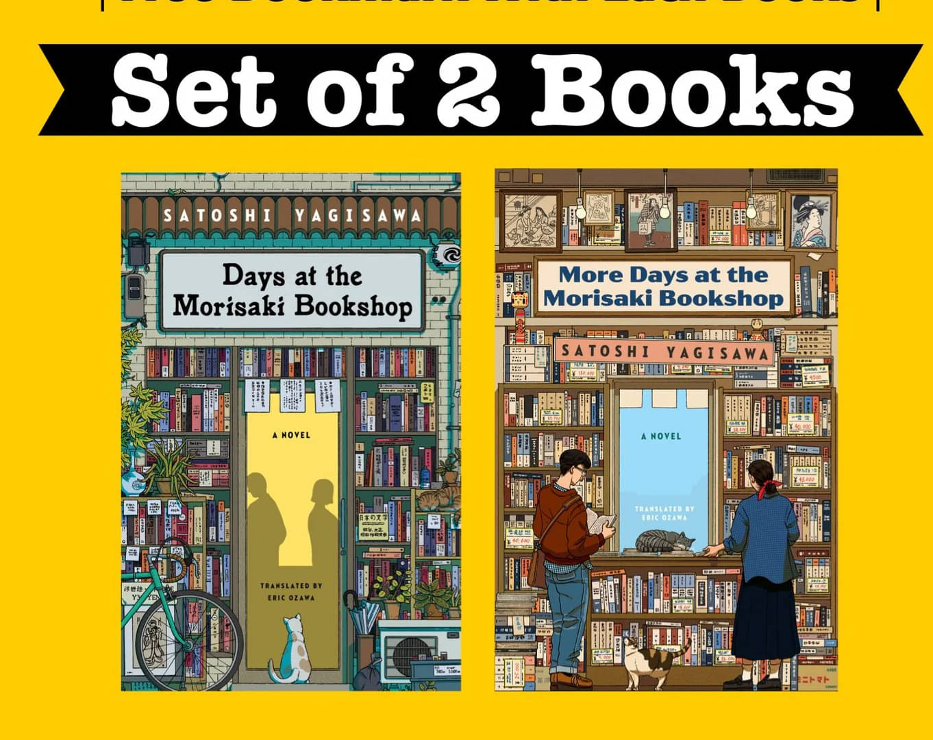 Days at the Morisaki Bookshop and More Days at the Morisaki Bookshop Combo Days at the Morisaki Bookshop and More Days at the Morisaki Bookshop Combo