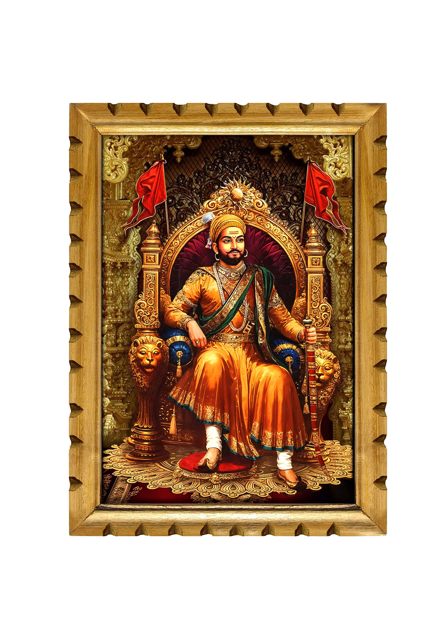     			EMPEROR ART GALLERY Religious Painting With Frame