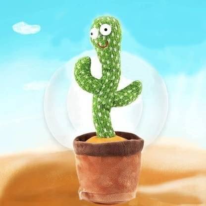     			Eclet 1 Dancing Cactus Toy for Kids Talking Toys Baby Repeat What You Say Singing Recording Wriggle Light Music Funny Education Toys for Children Playing Home Decor Birthday Gifts for Kids Infants