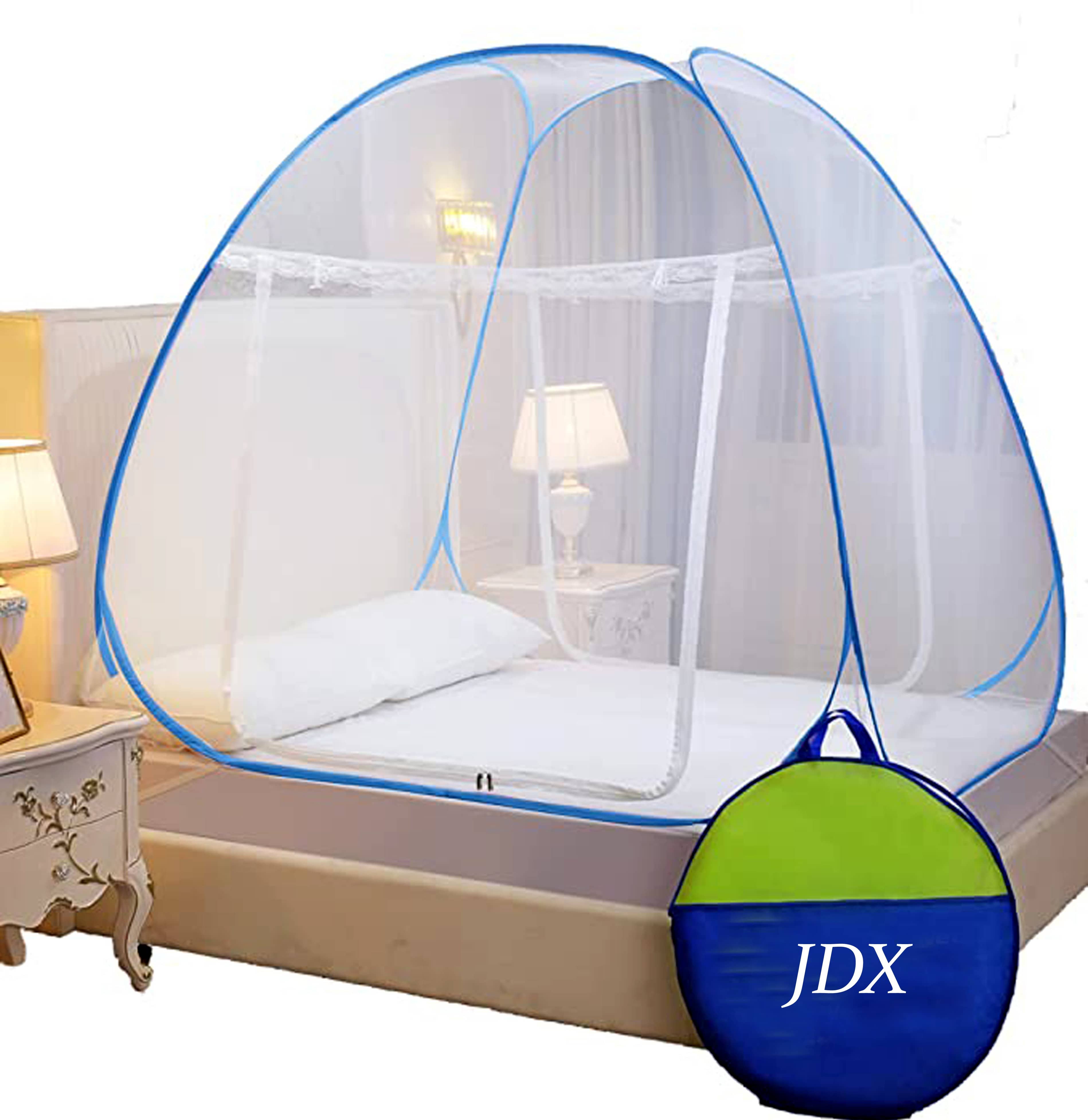 JDX - Multi Polycotton Foldable Mosquito Net, Machardani ( Pack of 1 )