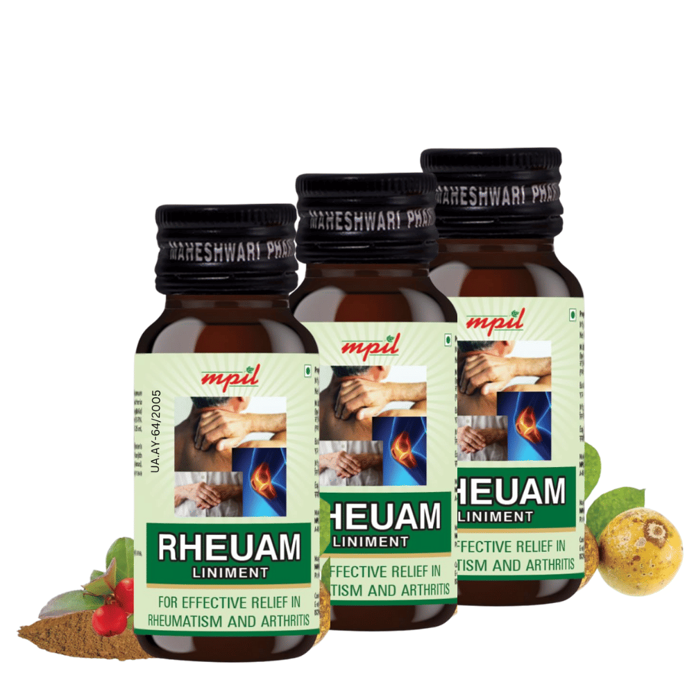     			MPIL Wellness Rheuam Liniment Oil 180 ml Pack of 3
