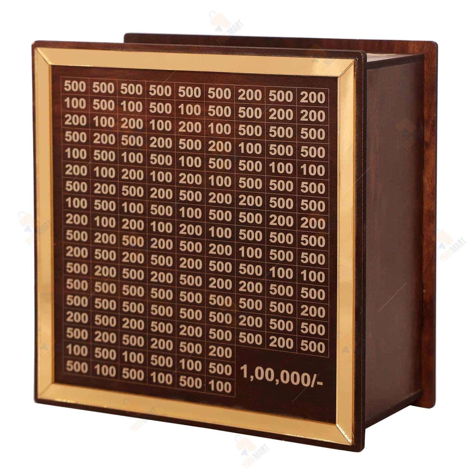     			Midastra Engineered Wood Brown Madagascar Piggy Bank ( Pack of 1 )