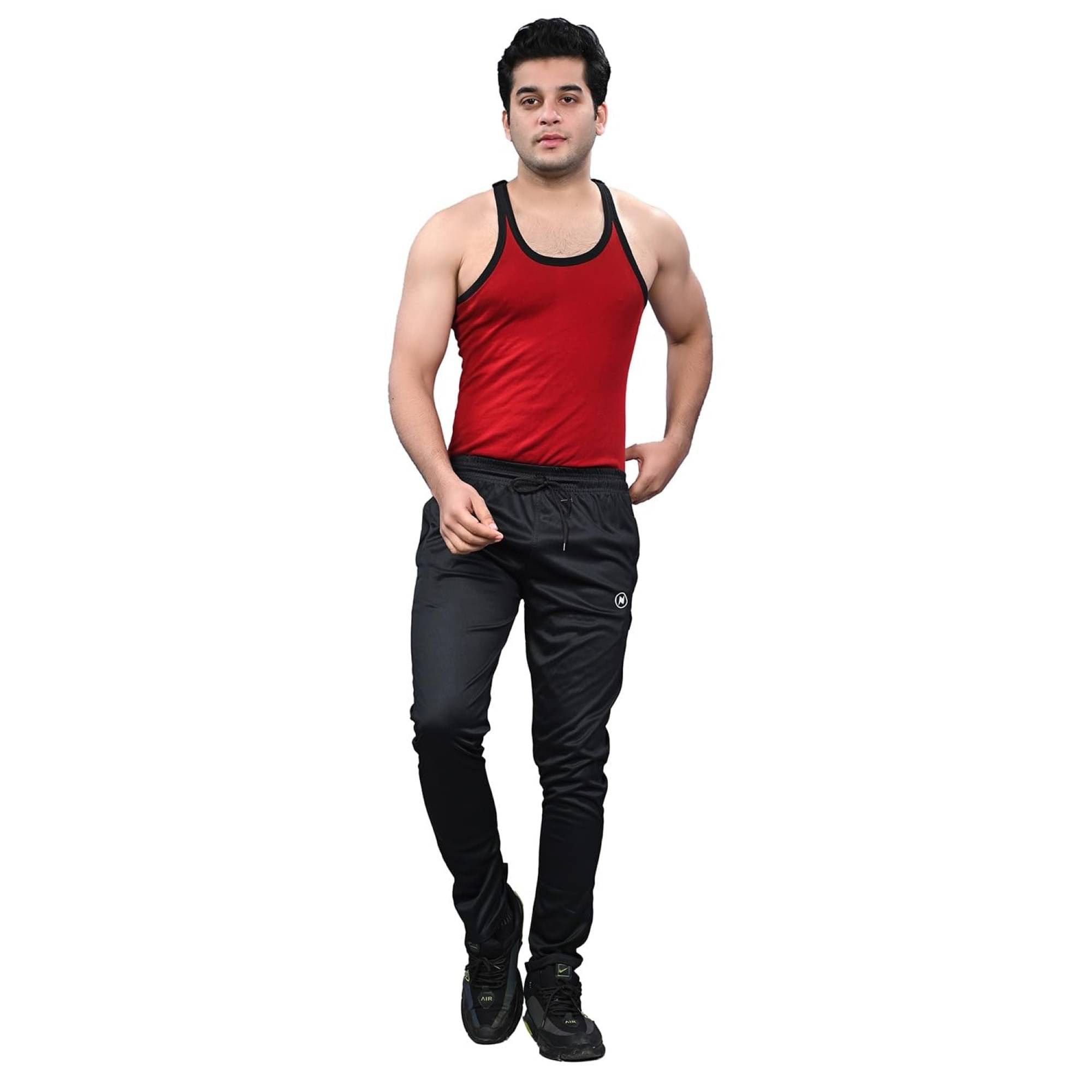 NEOCARDIN Black Polyester Men's Trackpants ( Pack of 1 ) NEOCARDIN Black Polyester Men's Trackpants ( Pack of 1 )