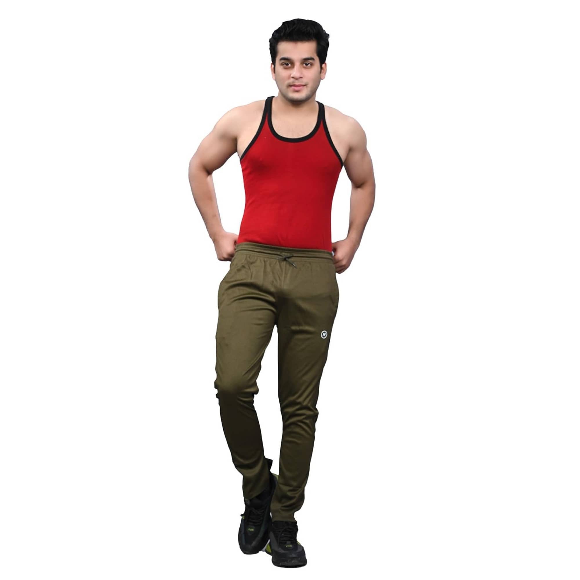 NEOCARDIN Brown Polyester Men's Trackpants ( Pack of 1 ) - Track Pants | Buy online on ZillyBuy
