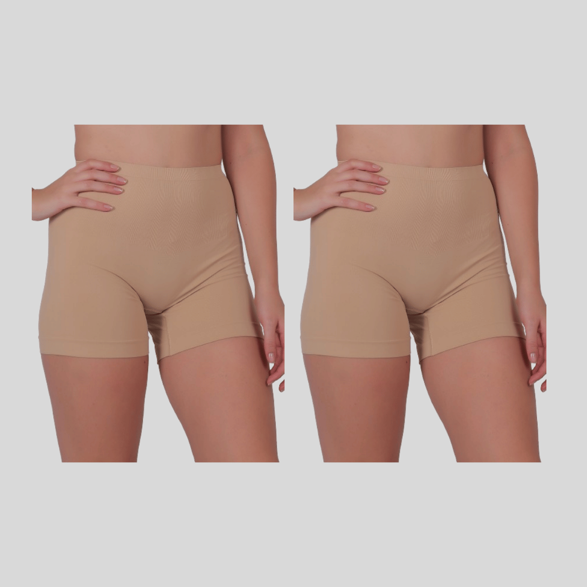 Pia Trends Pack of 2 Cotton Blend Women's Tummy Tucker ( Beige,Maroon ) - Shapewear | Buy online on ZillyBuy