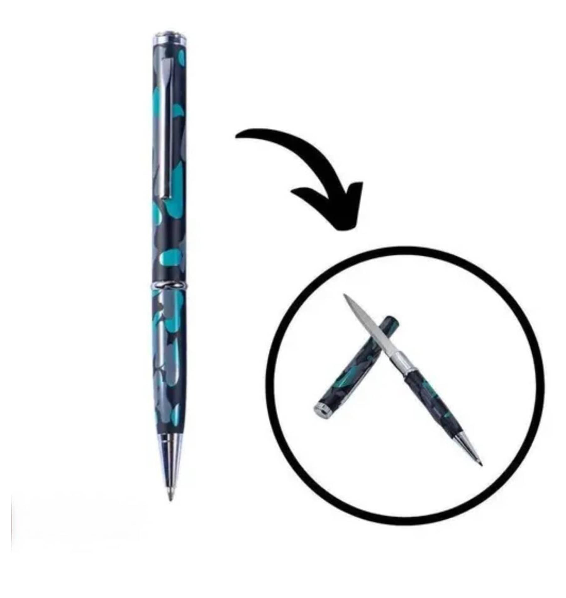 QitmirMKT Pen Knife For Hunting Camping & Women Safety Multi Use (Military) Safety Self Defense Accessory ( Pack of 1 ) - Sports and Fitness Equipment | Buy online on ZillyBuy