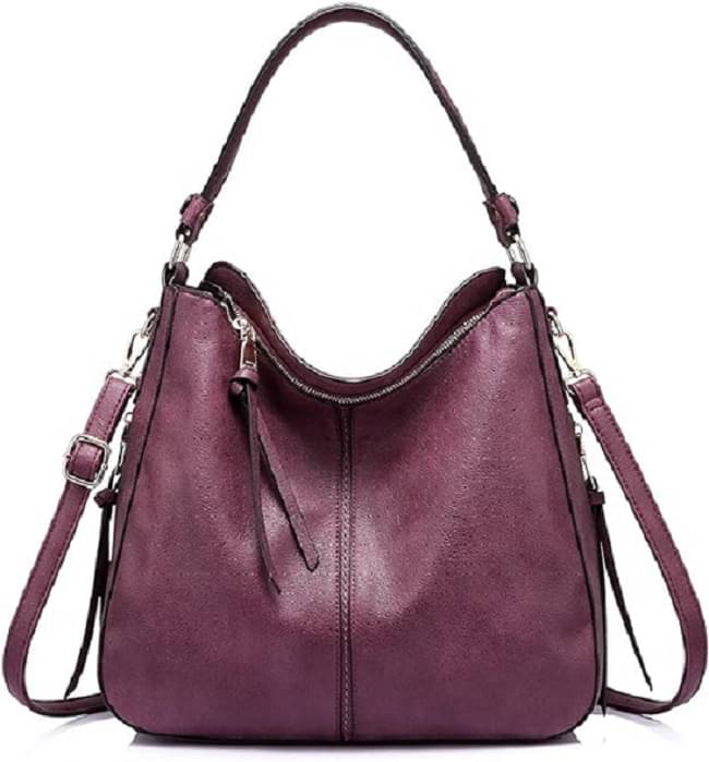     			SAKWOODS Hobo Bag PU Set of 1 ( Maroon )
