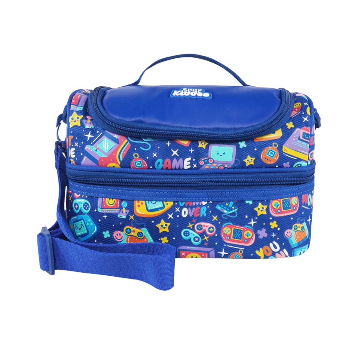     			Smily  kiddos Blue Polyester Lunch Bag Pack of 1