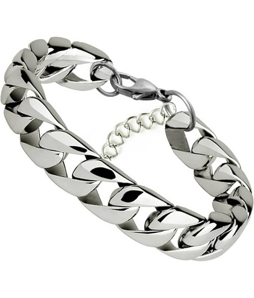 Style Wind Silver Bracelet ( Pack of 1 ) - Bangles & Bracelets | Buy online on ZillyBuy