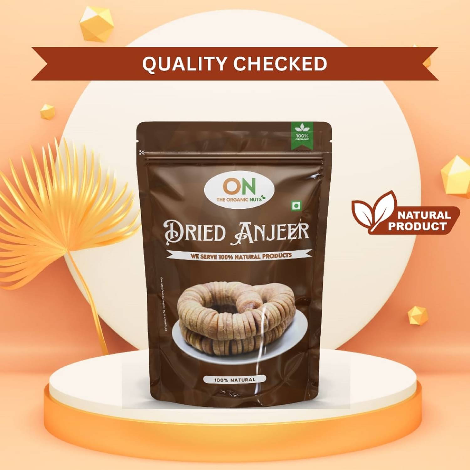THE ORGANIC NUTS Fig (Anjeer) 500 THE ORGANIC NUTS Fig (Anjeer) 500