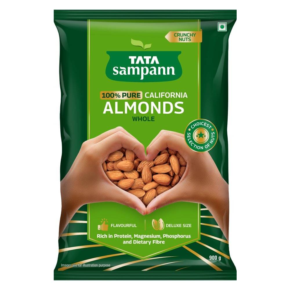 Tata Sampann Almond (Badam) 900 gm     			Tata Sampann Almond (Badam) 900 gm