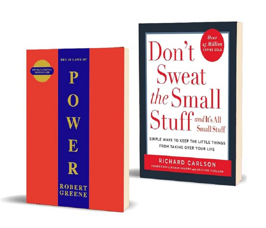 The 48 Laws of Power + Don't Sweat the Small Stuff By Carlson Richard PhD & Robert Greene The 48 Laws of Power + Don't Sweat the Small Stuff By Carlson Richard PhD & Robert Greene