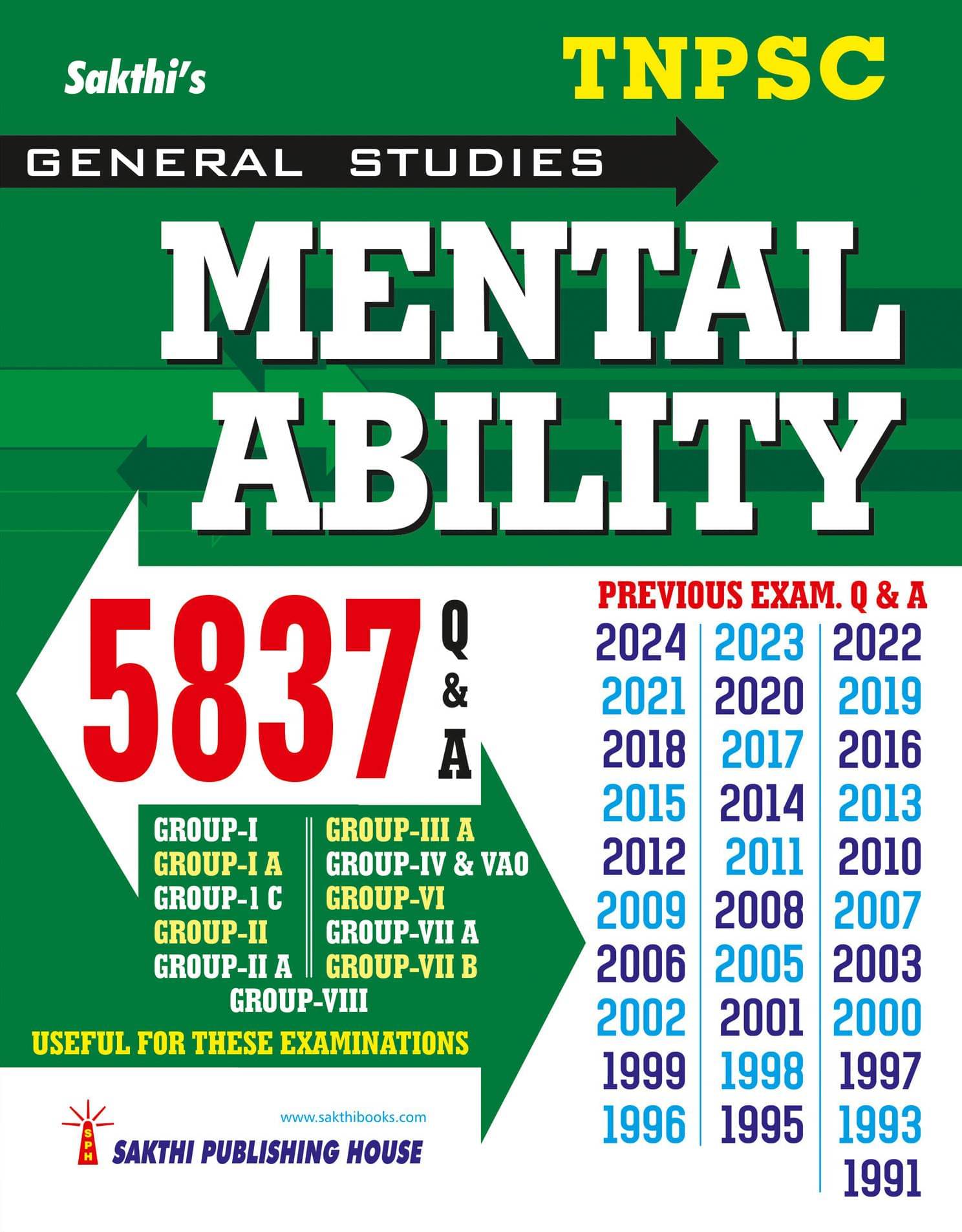     			Tnpsc Mental Ability Previous Examination 5837 Q & A English
