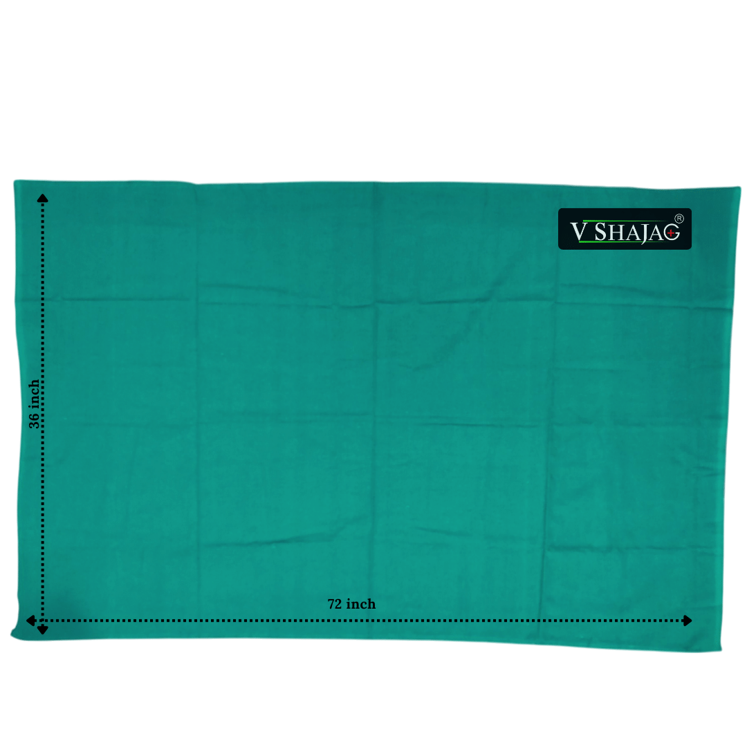 V SHAJAG Surgical OT Plain Sheet 100% Cotton (36x72 inch) Surgical Drapes V SHAJAG Surgical OT Plain Sheet 100% Cotton (36x72 inch) Surgical Drapes