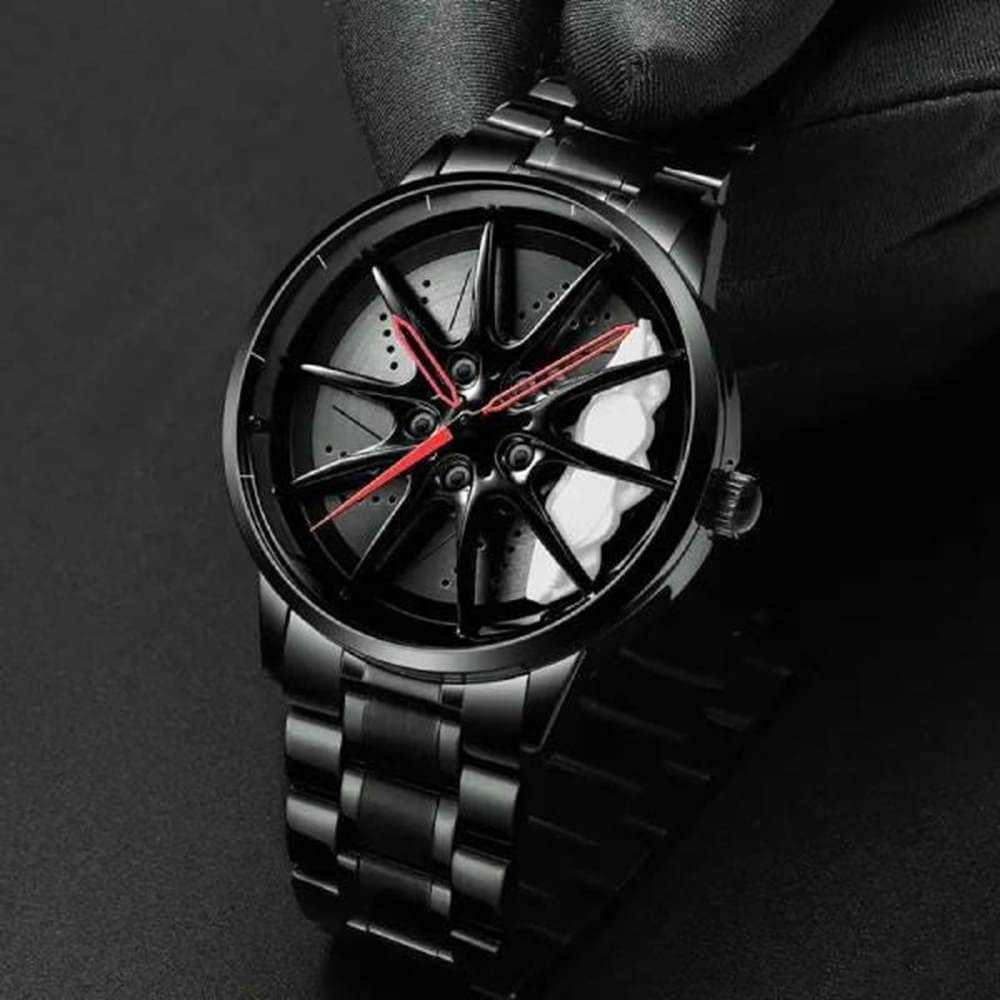     			kriss collection Black Metal Analog Men's Watch
