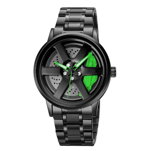     			kriss collection Black Metal Analog Men's Watch