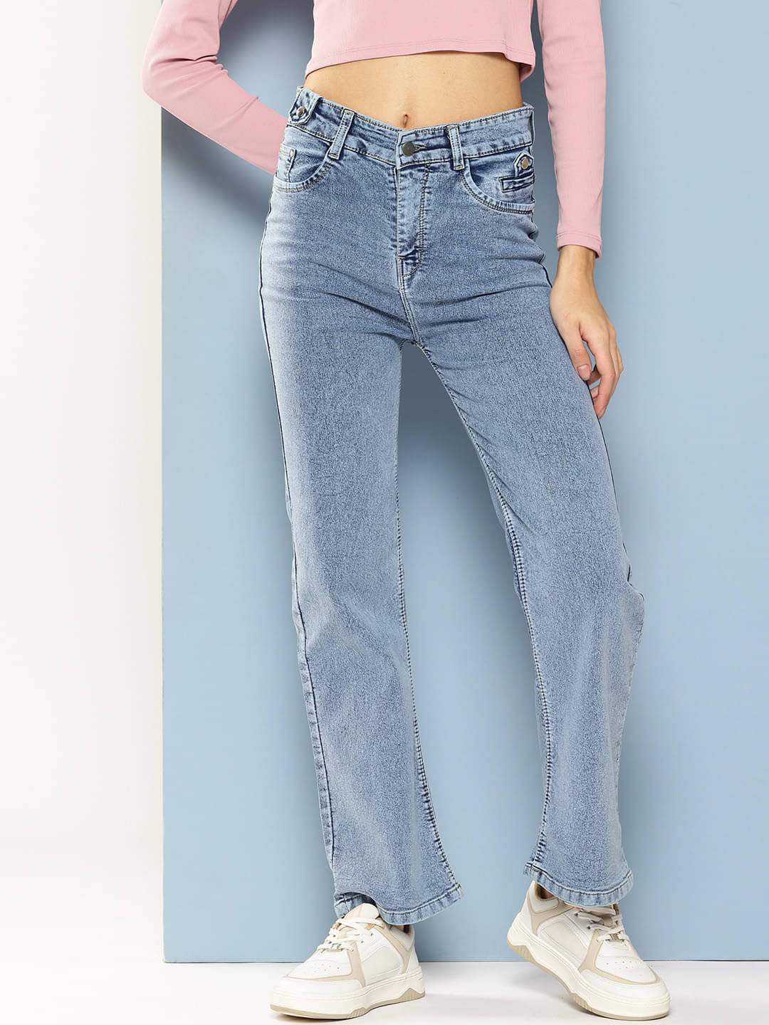     			Aarika - Blue Denim Regular Fit Women's Jeans ( Pack of 1 )