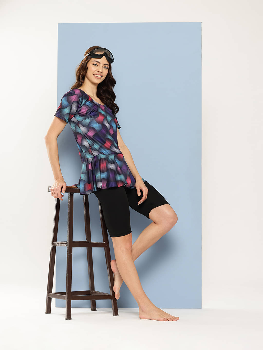     			Aarika Nylon Black Beach Dresses -