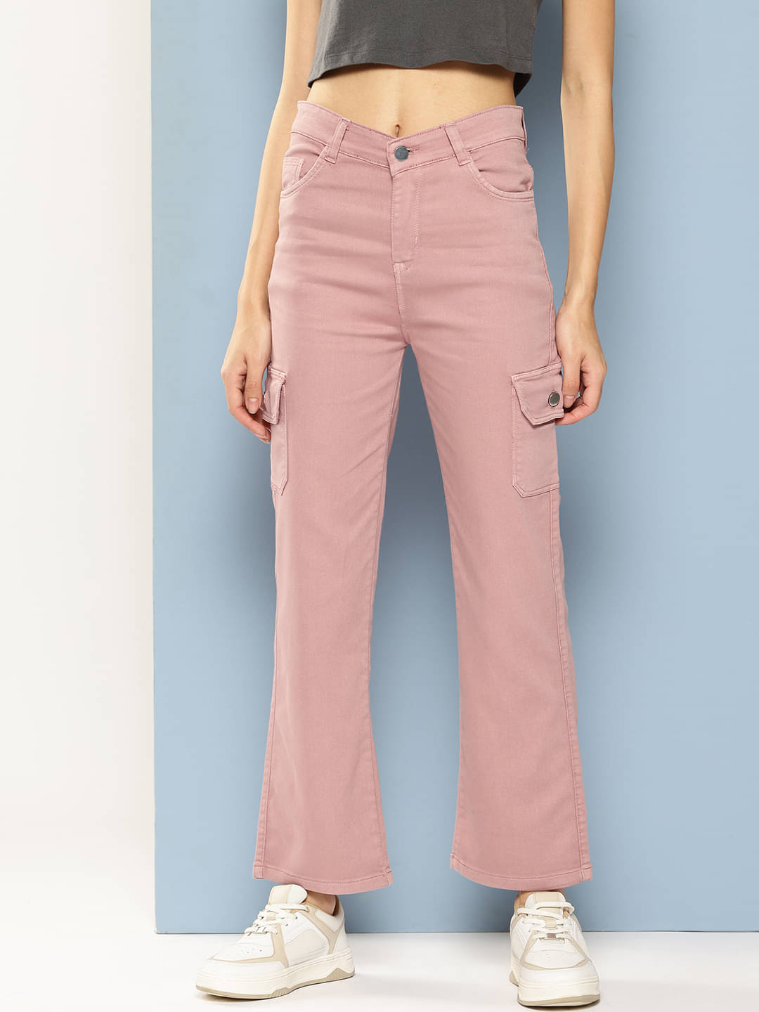     			Aarika - Pink Denim Regular Fit Women's Jeans ( Pack of 1 )