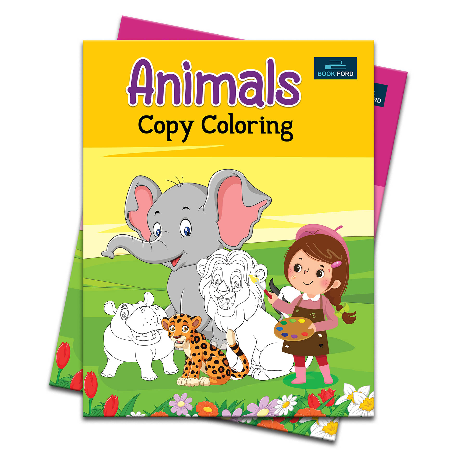 Animals Copy Coloring Books For Kids Animals Copy Coloring Books For Kids