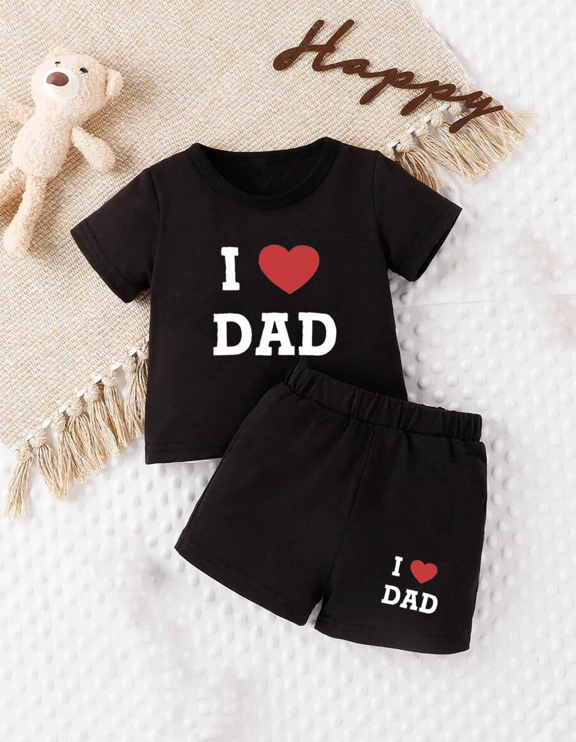     			Billyball Pack of 1 Unisex Cotton T-Shirt & Shorts Set ( Multicolor 2 )