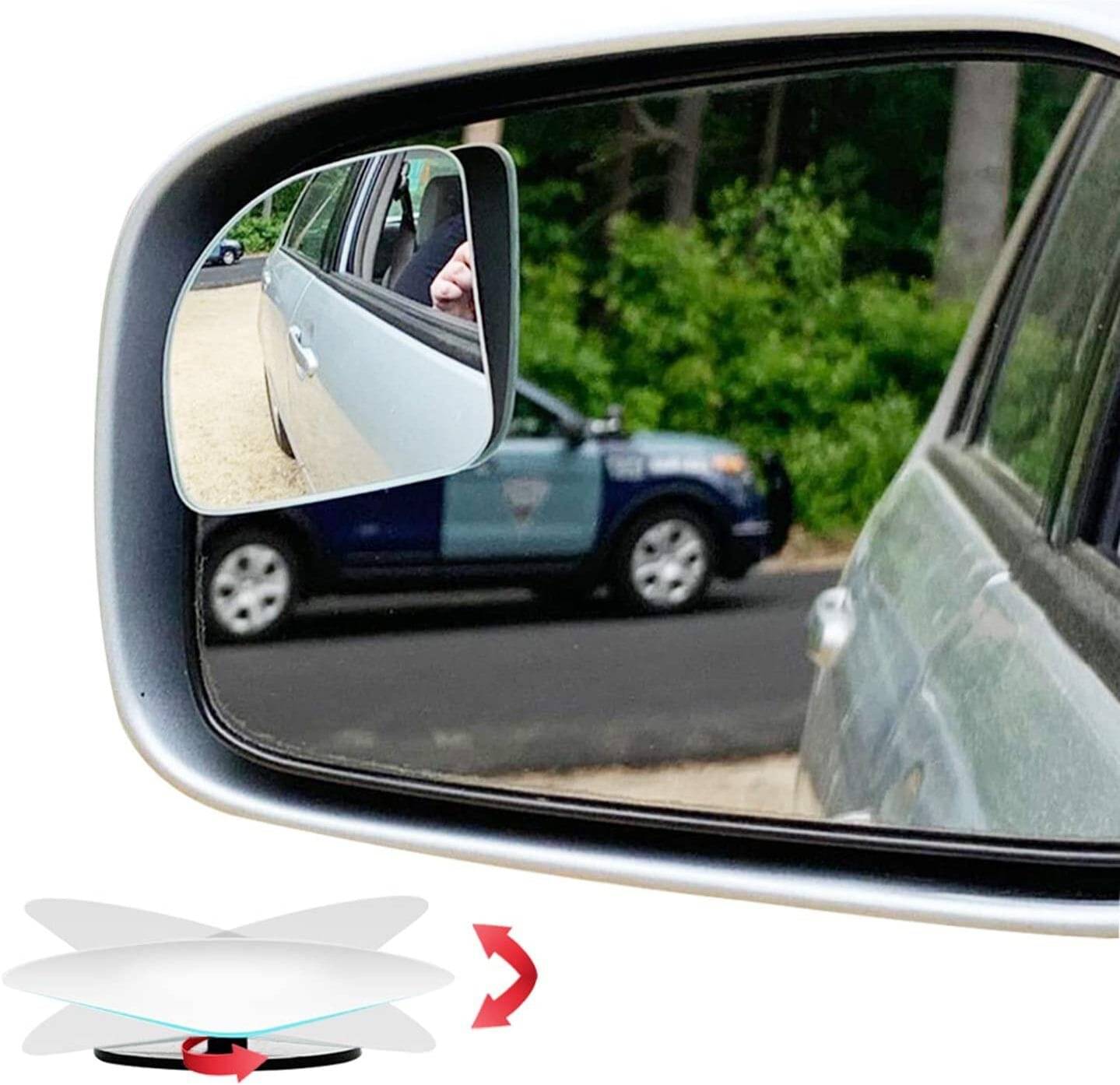 CAMPARK Side Mirror Visor Transparent Set of 2 CAMPARK Side Mirror Visor Transparent Set of 2